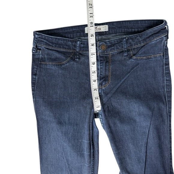Hollister Skinny Jeans Women's Jegging 7R (W28/L29) Dark Wash Low Rise 90s Y2K - Picture 5 of 7